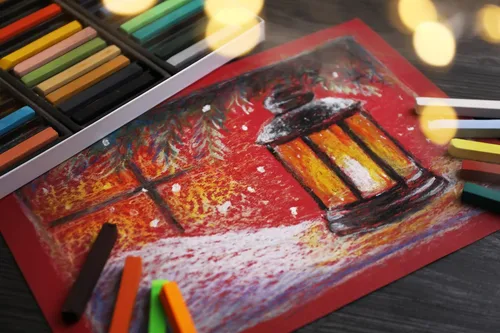 Miniatura 8 de Brusarth Juego de tizas pastel suaves no tóxicas para artistas profesionales, 48 colores pastel de tiza cuadrada para dibujar, mezclar, capas