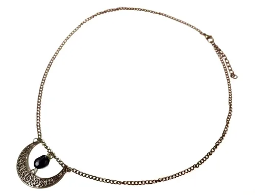 Miniatura 29 de Diadema de bruja con diseño de luna para mujer, corona de hada de elfo, disfraz de frente gitana vikinga, diadema bohemia luna dorada
