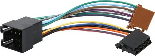 Miniatura 4 de Para Peugeot 106 206 306 307 405 406 607 Adaptador de arnés de cableado ISO kit de audio estéreo para coche apto para Peugeot 106 206 306 307 405
