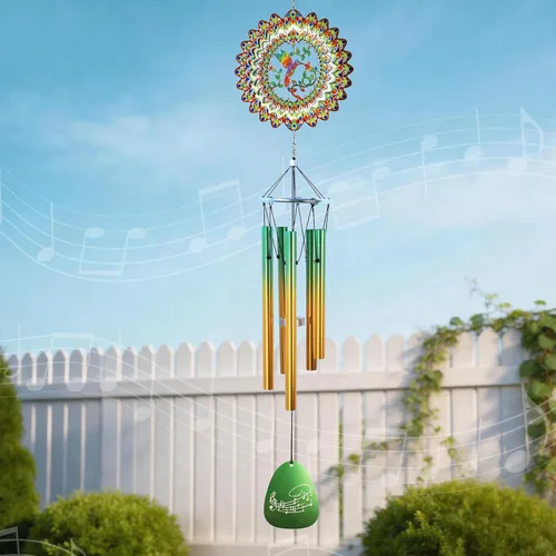 Miniatura 10 de Aoedelyart Campanillas de Viento del Árbol de la Vida para Exteriores en Liquidación, Campanillas de Viento para la Pérdida de un Ser Querido