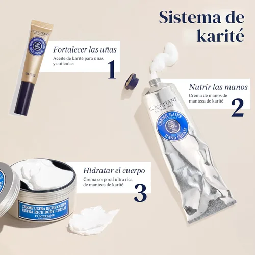 Miniatura 7 de L'OCCITANE Aceite de karité para uñas y cutículas, hidratación nutritiva para uñas más fuertes y saludables, cuidado hidratante para manicura