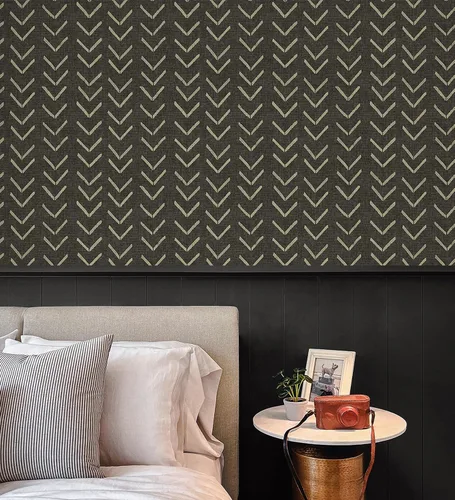 Miniatura 6 de Surface Style - Papel tapiz para despegar y pegar, papel tapiz contemporáneo para dormitorio, artículos esenciales para dormitorio, autoadhesivo