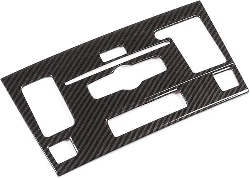 Miniatura 4 de YIWANG - Pomo de plástico ABS para coche para Mercedes Benz GLK Clase X204 2010-2012, Fibra de carbono
