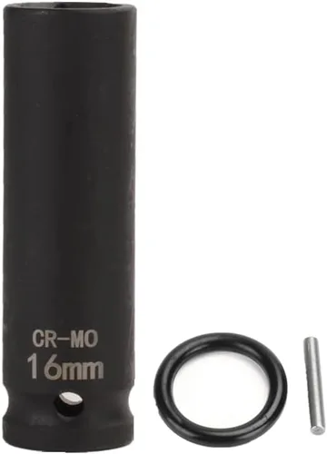 Miniatura 12 de FLZOSPER Toma de impacto de 6 puntos de 1/2 pulgada x 0.394 in de profundidad, 42 CR-MO