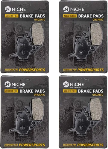 Miniatura 7 de NICHE Juego Pastillas de Freno para Kawasaki KLR650 KL650 43082-1078 Delanteras Orgánicas