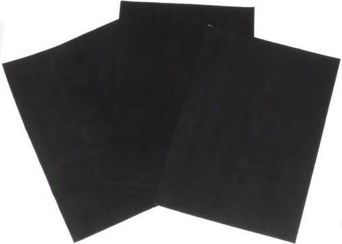 Miniatura 14 de Láminas de gamuza de calidad superior de 8,5 pulgadas x 12 pulgadas con la parte de atrás con autoadhesivo muy fuerte. Ideal para hacer suelas