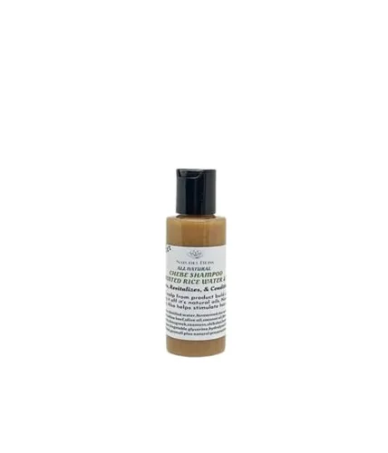 Miniatura 2 de Tamaños de muestra Croton Zambesicus Paquete de champú y acondicionador de agua de arroz fermentado y seco... Kit de crecimiento del cabello