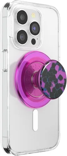 Miniatura 13 de PopSockets Agarre adhesivo para teléfono, soporte, soporte para teléfono, Navidad - Tidepool Snowed In Nevado