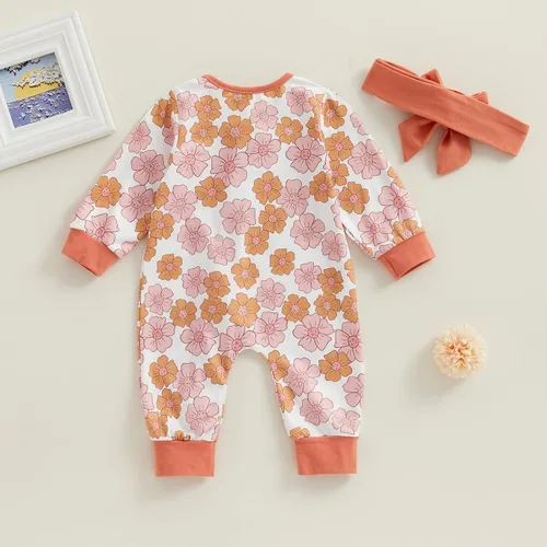 Miniatura 2 de Mameluco para bebé recién nacido, ropa de otoño de manga larga, con cremallera, mameluco de algodón orgánico de una pieza