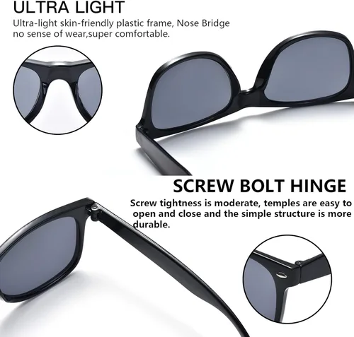 Miniatura 3 de Eyegla Gafas de sol al por mayor a granel para adultos recuerdos de fiesta tonos clásicos retro