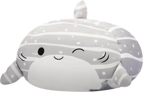 Miniatura 14 de Squishmallows Stackables Original - Mapache Javari de 12 pulgadas en lavanda ultra suave, oficial de Jazwares Marmota Lavanda