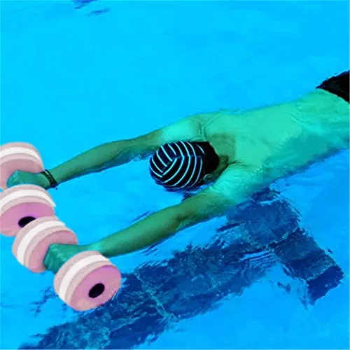 Miniatura 4 de Water Dumbbells - Set of 2 Aquatic Exercise Dumbell, Aqua Dumbbells for Water Aerobics, EVA Foam Dumbbells Pool Resistance Water Fitness Equipment