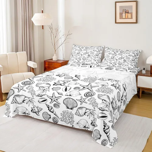 Miniatura 30 de Manfei Juego de sábanas de dibujos animados para niños, tamaño individual, bonito juego de ropa de cama de animales y mascotas, decoración