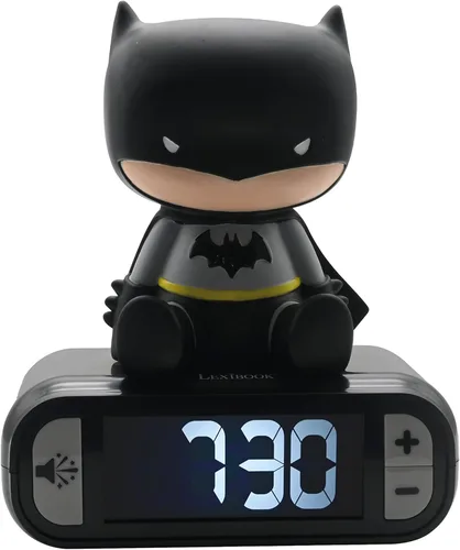 Miniatura 27 de LEXiBOOK, Vengadores de Marvel, Reloj despertador con luz nocturna de Los Vengadores, Sonidos y melodías, Pantalla LCD retroiluminada, Luminoso