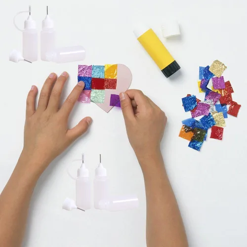 Miniatura 6 de Aplicador de punta de botella de precisión de 1.0 fl oz, punta de aguja, botella de pegamento, herramienta de quilling, apriete de precisión de 10