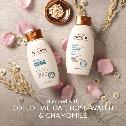Miniatura 5 de Aveeno - Champú con mezcla de agua de rosas y manzanilla, Conditioner, NA
