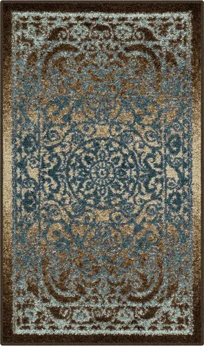 Maples Rugs Pelham - Alfombra vintage para sala de estar y dormitorio [Hecha en EE.UU.]