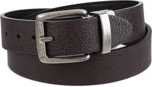 Miniatura 50 de Levi's Cinturón para niños grandes, cinturón reversible dos en uno informal apto para la escuela