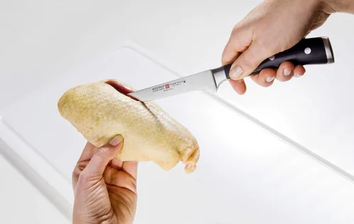 Miniatura 2 de WÜSTHOF Modelo 4616-7, CLASSIC IKON Cuchillo deshuesador de 5 pulgadas, mango de espiga completa con medio refuerzo, acero inoxidable de alto