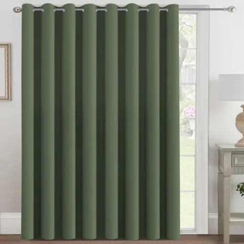 Miniatura 62 de H.VERSAILTEX - Cortinas blackout con aislamiento térmico y ojales en la parte superior, para patios, puertas correderas y división de habitaciones