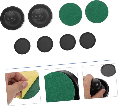 Miniatura 5 de 1 Unidades de Air Hockey Pucks Kit de repuesto para mesas de juego, asas de meta, paletas, huelguistas, accesorios de hockey aéreo