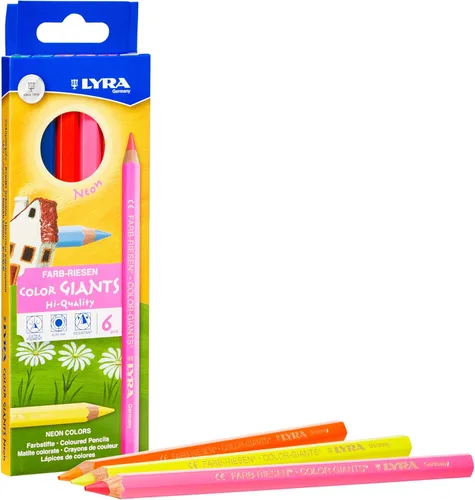 Lyra L3941063 - Lápices de colores, colores surtidos, 6 unidades