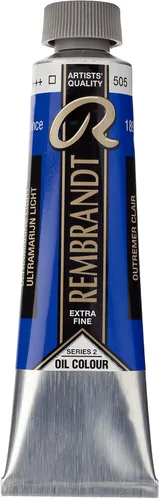 Miniatura 5 de Rembrandt Tubo de pintura al óleo 40 ml azul cobalto claro 513 (01055132)