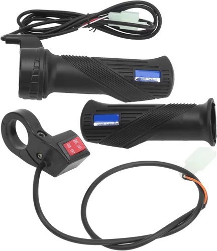 RiToEasysports Juego de agarre de acelerador eléctrico con interruptor de engranaje delantero y reverso para triciclo eléctrico Scooter