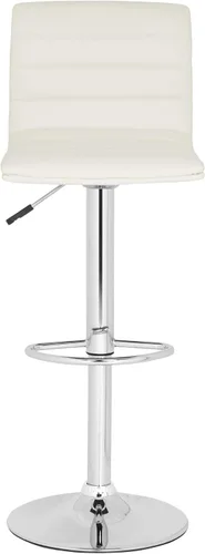 Miniatura 6 de Safavieh Home Collection Arissa - Taburete de bar giratorio ajustable de 23.8 a 29.9 pulgadas, color negro