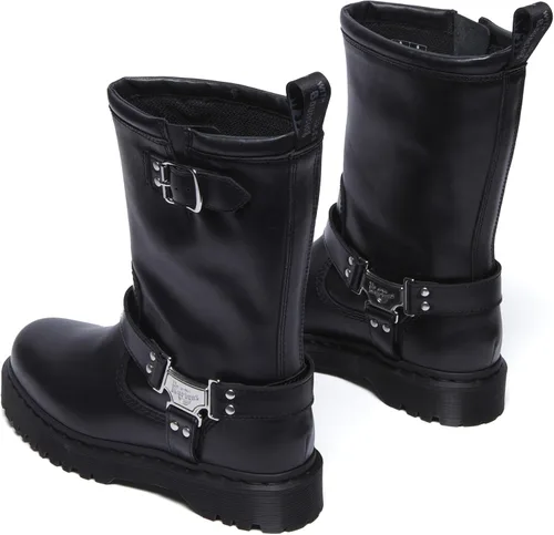 Miniatura 5 de Dr. Martens Botas de motocicleta unisex para adultos Anistone Hi