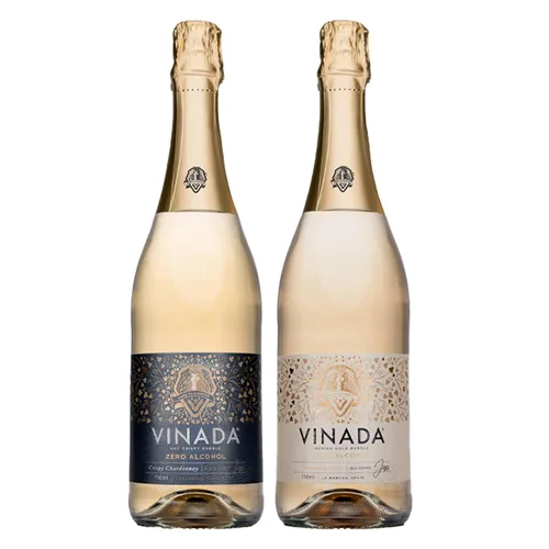 Miniatura 12 de VINADA - Chardonnay crujiente - Vino Cero Alcohol - 25.4 fl oz (2 Botellas de Vidrio)