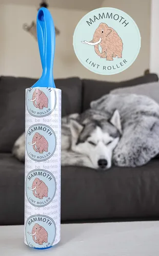 Miniatura 7 de Rodillo de pelusa extra grande, 2 rodillos y 2 repuestos, 90 hojas por rollo, perfecto para mascotas (360 hojas extra largas en total)