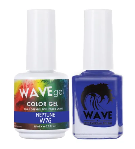 Miniatura 49 de WAVEGEL - Juego dúo de gel y esmalte de uñas a juego - Colección Simplicity - #P109 Blizzard I 0.5 onzas