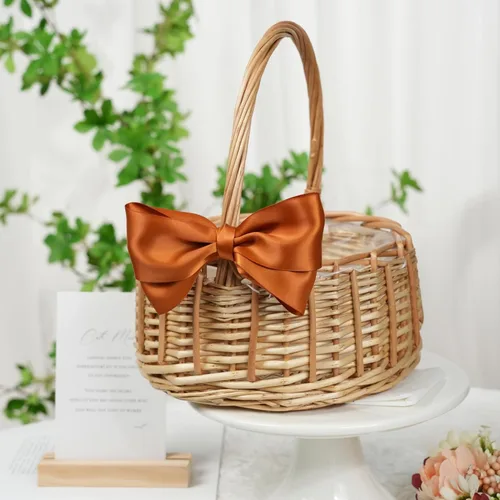 Miniatura 5 de Cinta de Cobre de 2 Pulgadas Cinta de Satén de Doble Cara Cinta de Cobre Gruesa para Envolver Regalos Decoración de Bodas Decoraciones de Ramo