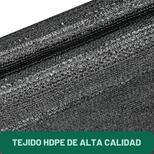 Miniatura 2 de Kesfitt Tela de sombra 70% para jardín, red resistente de 10 x 20 pies, lona de malla con material de polietileno de alta densidad y ojales