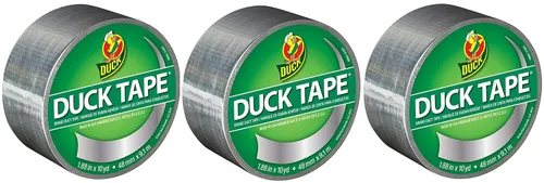 Miniatura 29 de Duck Tape - 283138 cinta adhesiva de color violeta, 1.88 pulgadas x 20 yardas cada rollo, 3 rollos Púrpura