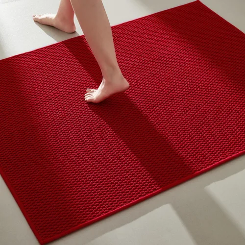 Miniatura 33 de TYUU Alfombras de Baño Antideslizantes Lavables, Tapete de Baño Súper Absorbente Delgado de Pila Baja para Secar Rápido, Alfombra de Baño Pequeña