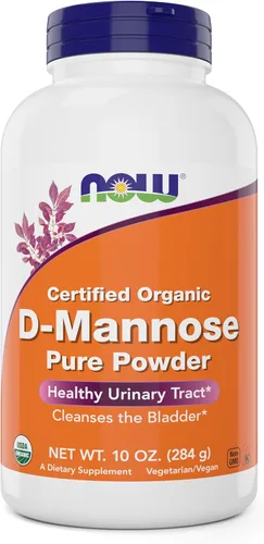 Miniatura 9 de NOW Foods Suplementos, polvo de D-manosa, proyecto verificado sin OMG, tracto urinario saludable*, 6 onzas