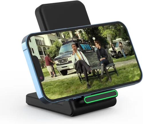 Miniatura 3 de Soporte de carga inalámbrica rápida, soporte de carga rápida de 15 W con adaptador para Samsung Galaxy S24/S24+/S24 Ultra/S23/S22/S21/S20/S10/Note