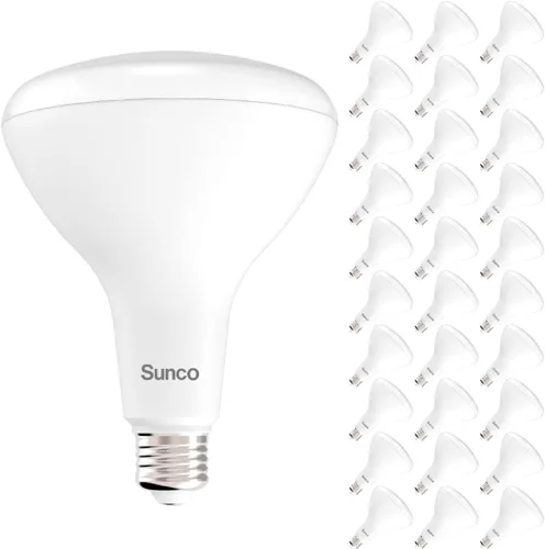 Miniatura 11 de Sunco - Paquete de 8 bombillas LED BR40, luces de inundación para interiores, bombilla empotrada, 1400 LM, 17 W (equivalente a 100 W), blanco cálido