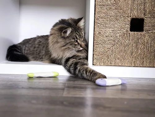 Miniatura 5 de SmartyKat Dazzle Unicorn Crinkle - Juguete de gato con hierba gatera