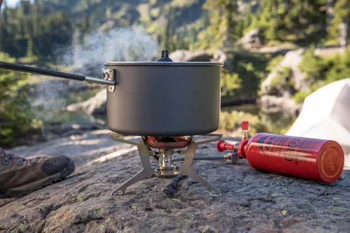 Miniatura 5 de MSR WhisperLite International - Estufa compacta multicombustible para camping y mochilero