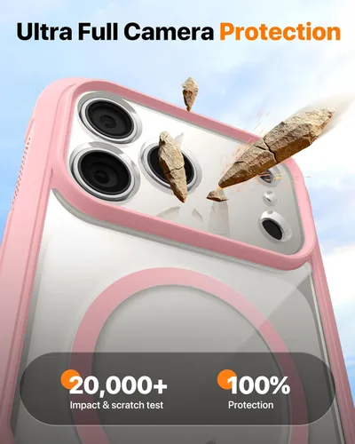 Miniatura 54 de Diaclara Funda diseñada para iPhone 16, mejorada [protección completa de la cámara], carcasa resistente de cuerpo completo con protector de pantalla