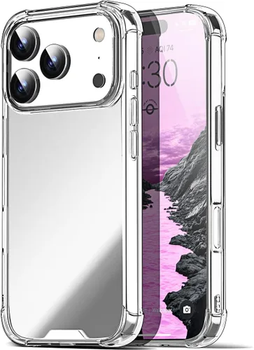 Miniatura 276 de AICase Funda protectora para iPhone 16 compatible con iPhone 16, delgada, ligera, transparente [no amarillenta] Diseño vibrante