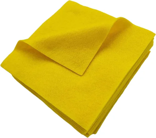 Miniatura 15 de Jtnohx Tela de fieltro suave, fieltro flexible para manualidades, hojas de fieltro de 0.055 in de grosor de 6 x 6 pulgadas para proyectos