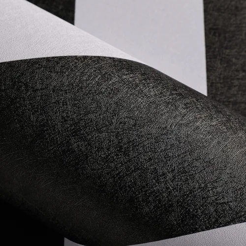 Miniatura 3 de Papel tapiz autoadhesivo de 17.3 x 118 pulgadas, papel de contacto blanco y negro, papel de pared extraíble, papel de contacto autoadhesivo a rayas