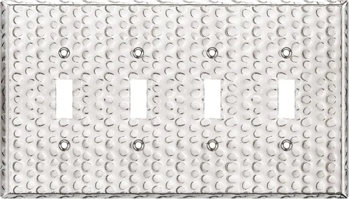 Miniatura 27 de LIDER Placa de Pared de Metal para Interruptor de Luz de Palanca, Cubierta de Interruptor de Acero Inoxidable, Resistente a la Corrosión