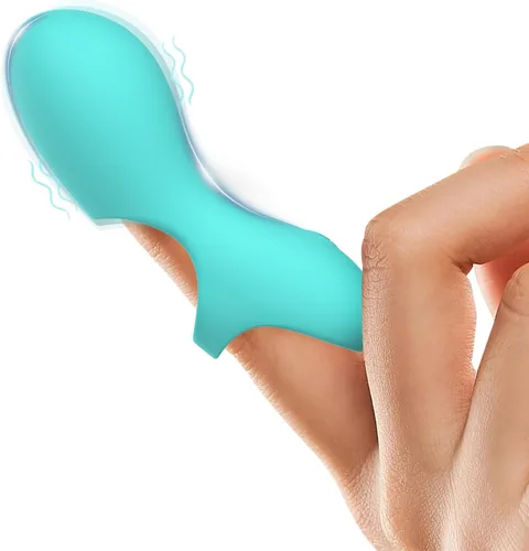 Vibrador intenso de dedos para parejas, potente juguete de estimulación sexual para mujeres con sensación de pezón y clítoris, herramientas de