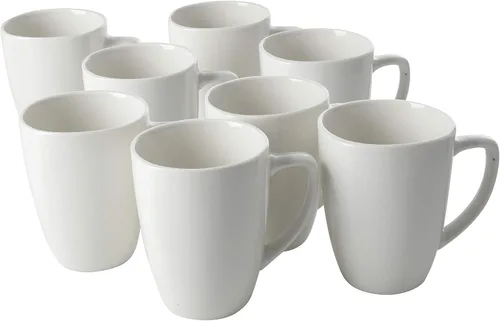 Miniatura 11 de Gibson Home Zen Buffet - Tazones de ensalada de porcelana de 41 onzas resistentes a los arañazos y a los arañazos, 4 unidades, gran capacidad, aptos