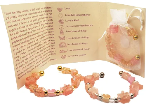 Miniatura 29 de B4U Signature Faith-Based Scripture Charm Bracelets Wear Your Faith, Live the Word, Stay Inspired